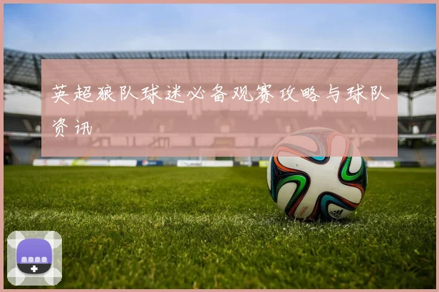 英超狼队球迷必备观赛攻略与球队资讯